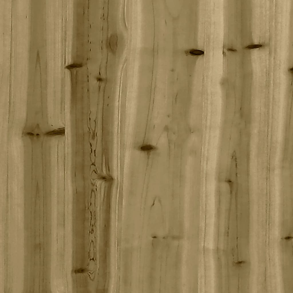 GABION GADION GARDEN 183x41x60,5 cm in legno di pino impregnato
