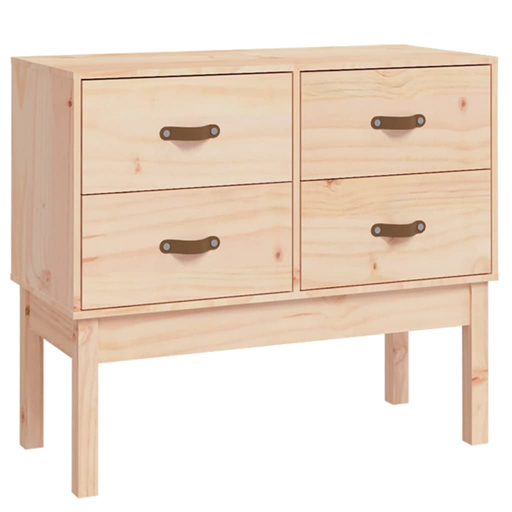 Console cabinet 90x40x78 cm Solid pine wood