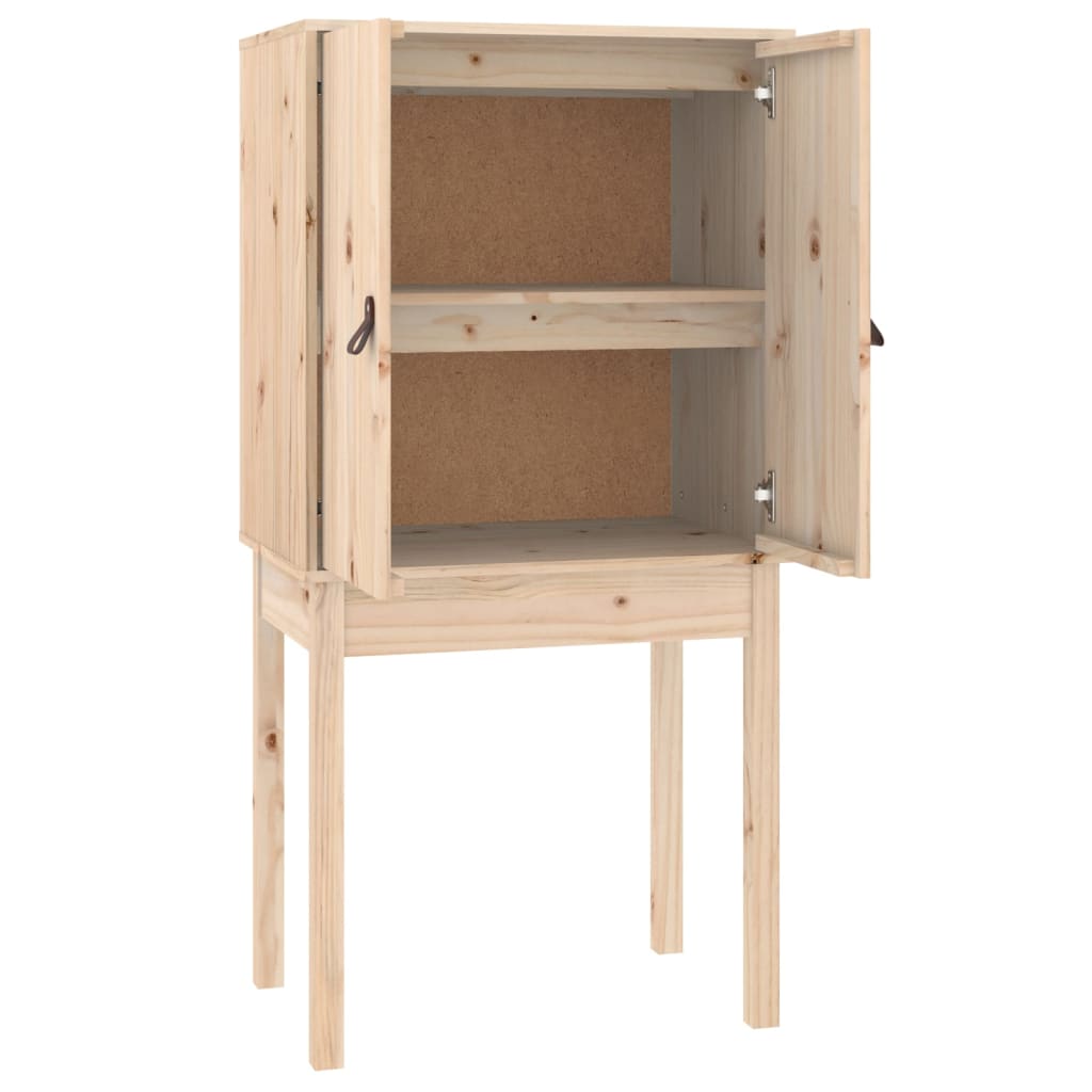 Buffet haut 60x40x120 cm Bois massif de pin