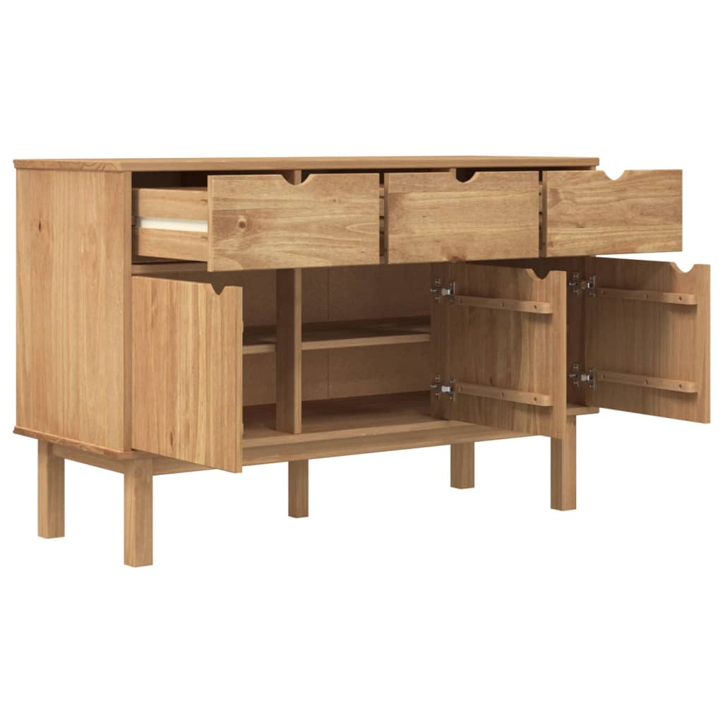 Credenza OTTA 114x43x73,5 cm Legno di pino massiccio