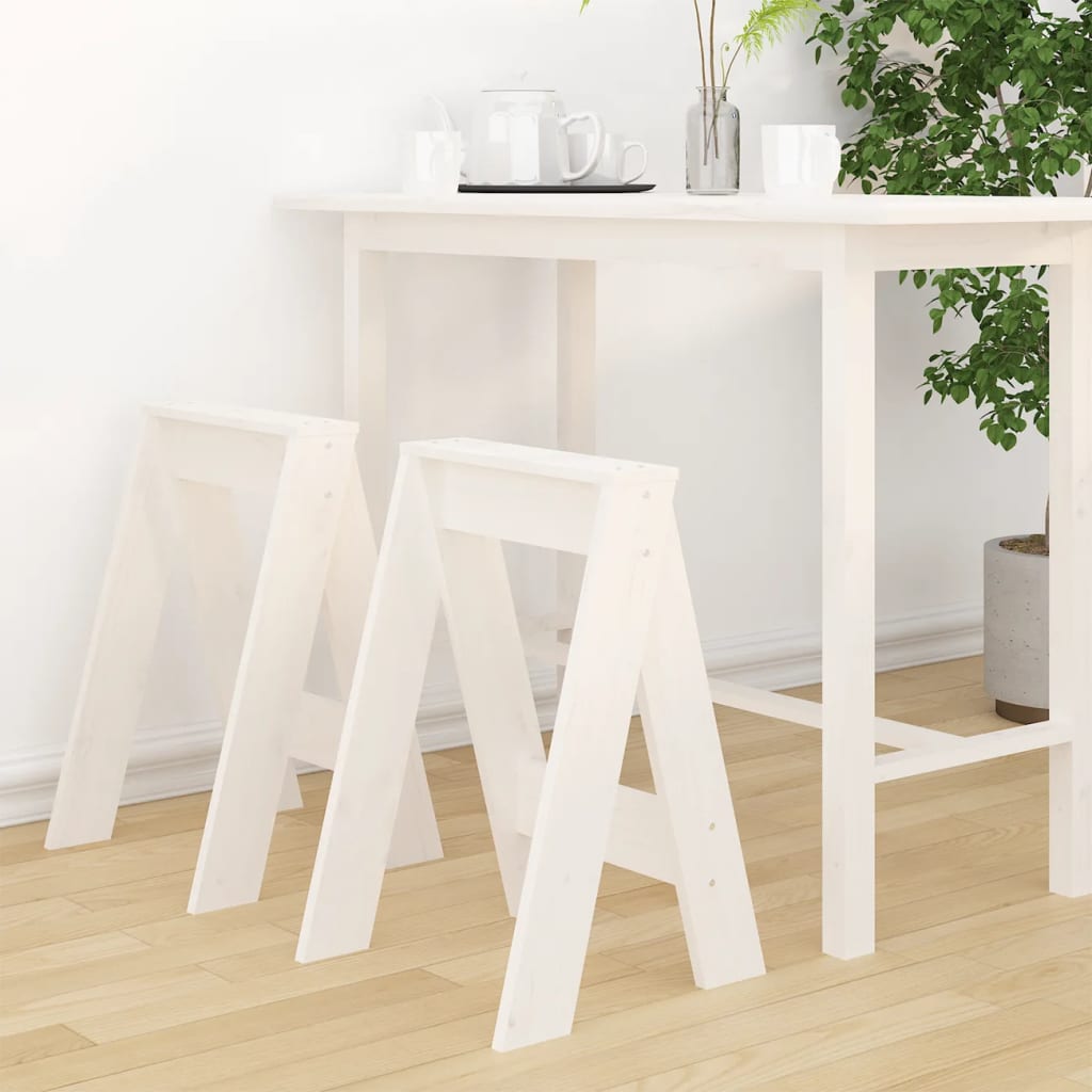 Stuhl Lose 2 weiß 40x40x60 cm Festkieferholz