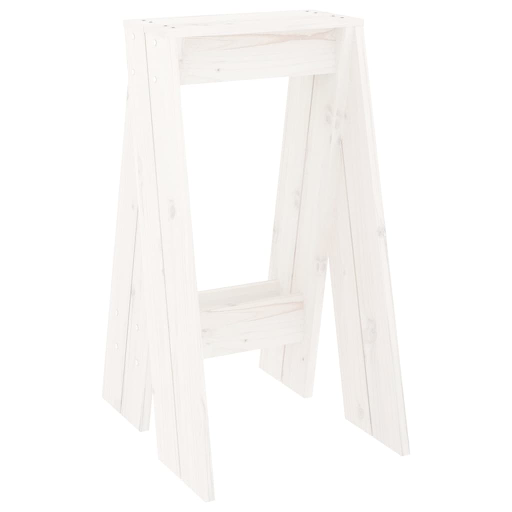 Stuhl Lose 2 weiß 40x40x75 cm Festkieferholz