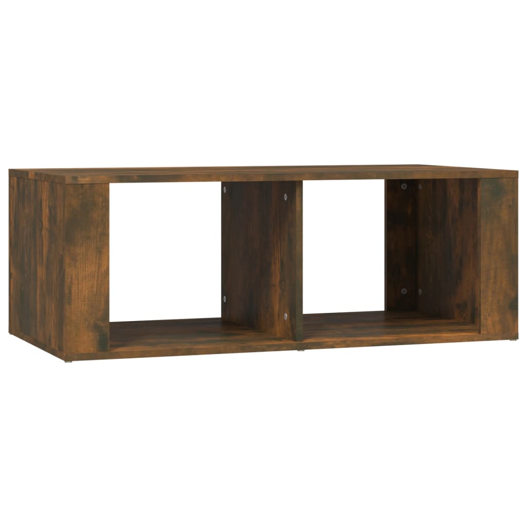 Smoked oak coffee table 100x50x36 cm engineering wood