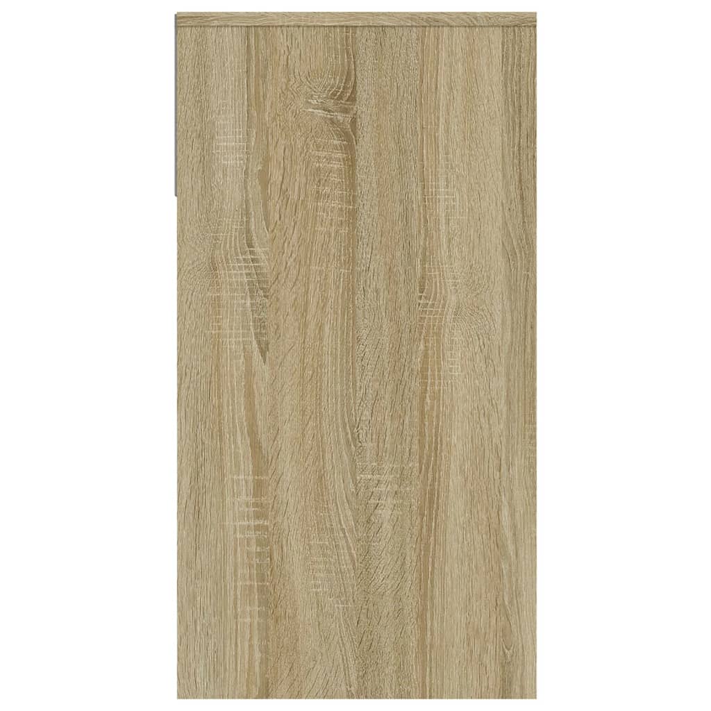 Console di quercia Sonoma Tabella 100x39x75 cm legno di ingegneria