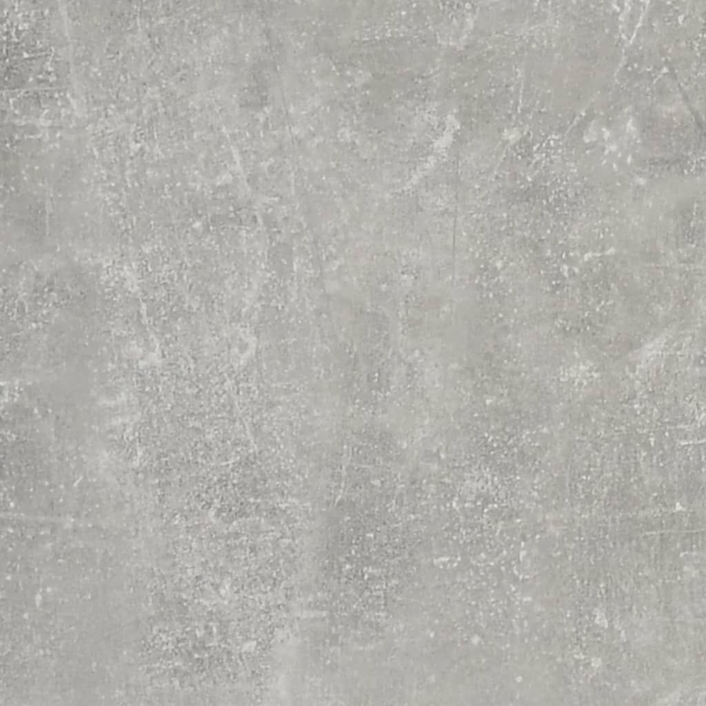 Tabella in cemento grigio 100x39x75 cm ingegnerista legno