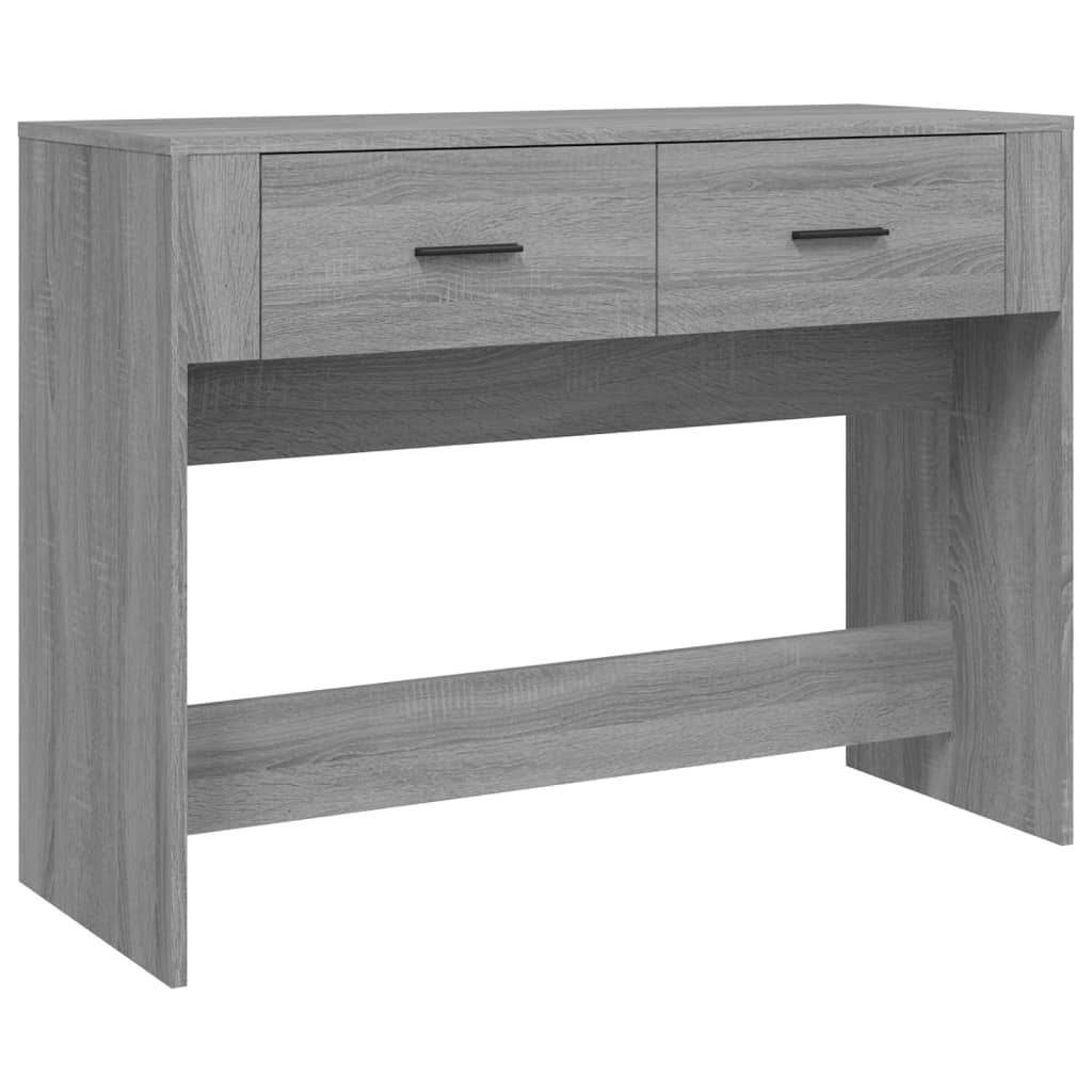 Sonoma gray console table 100x39x75 cm engineering wood