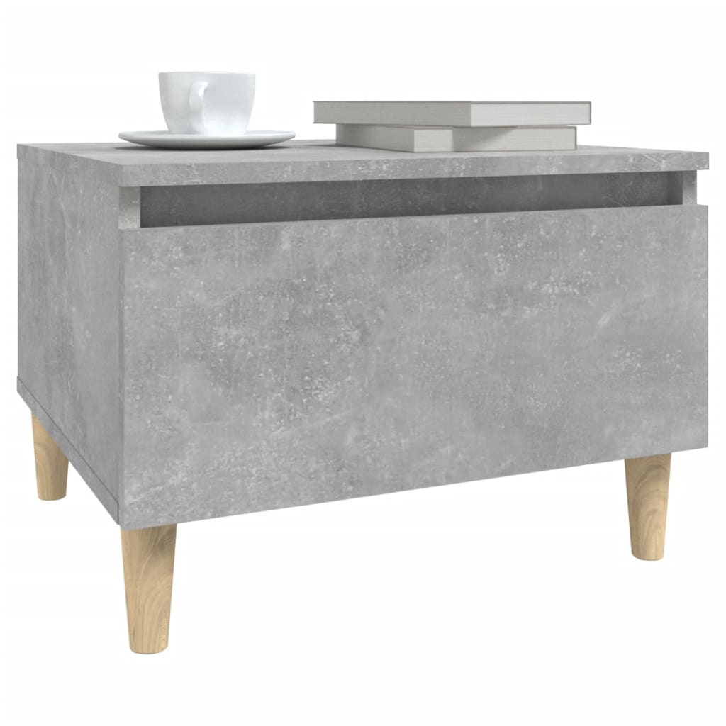 Appoint tables 2 pcs gray concrete 50x46x35 cm engineering wood