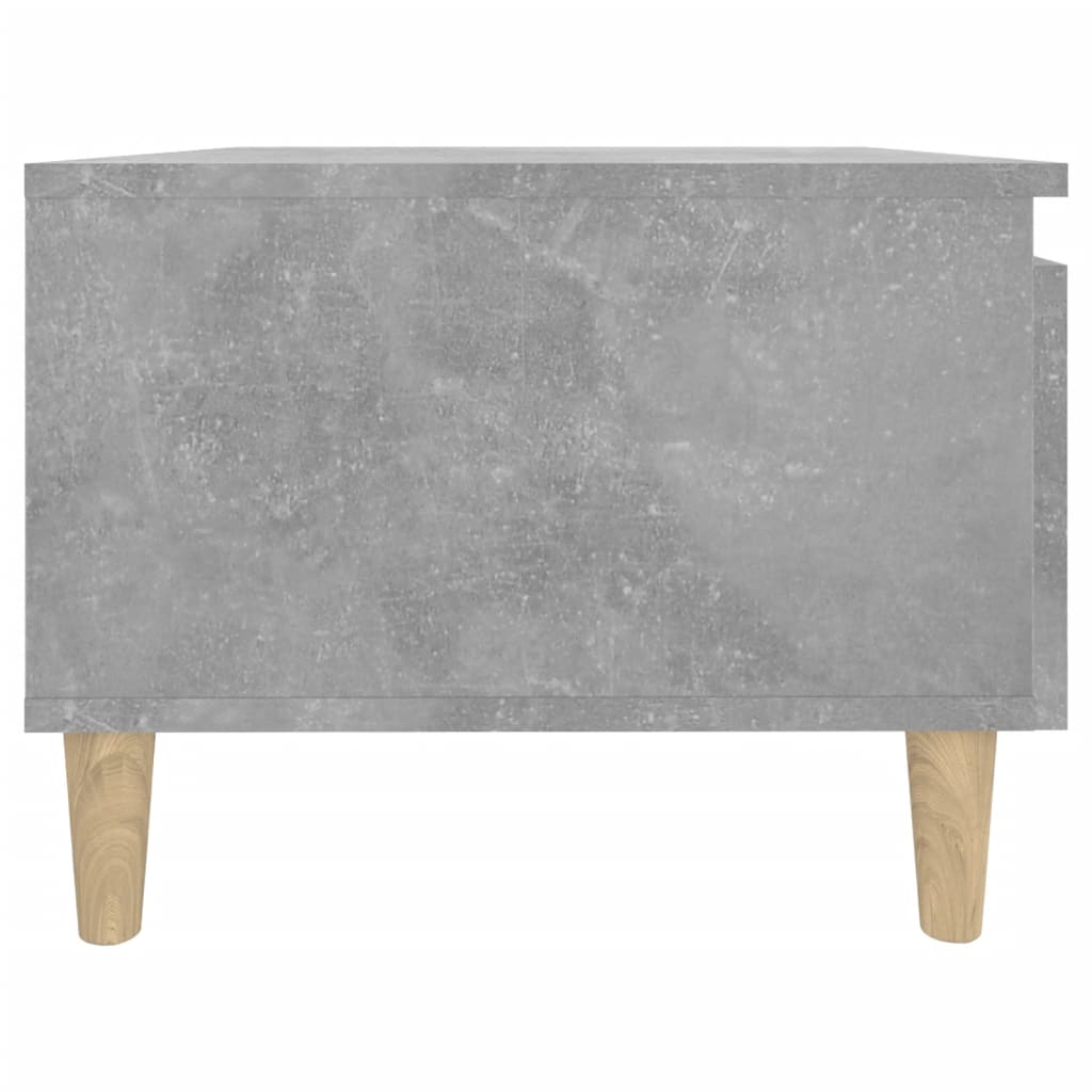 Tavolini 2 pz Grigio cemento 50x46x35 cm MDF