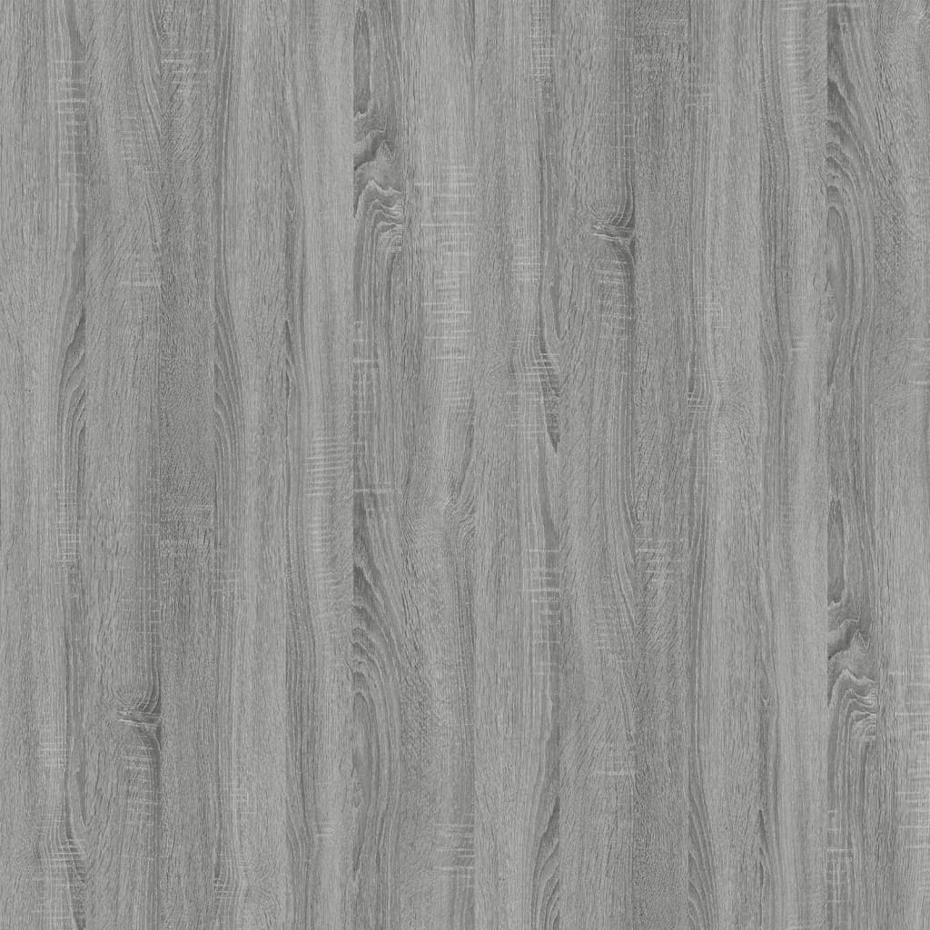 Tavolino Sonoma grigio 50x46x35 cm MDF
