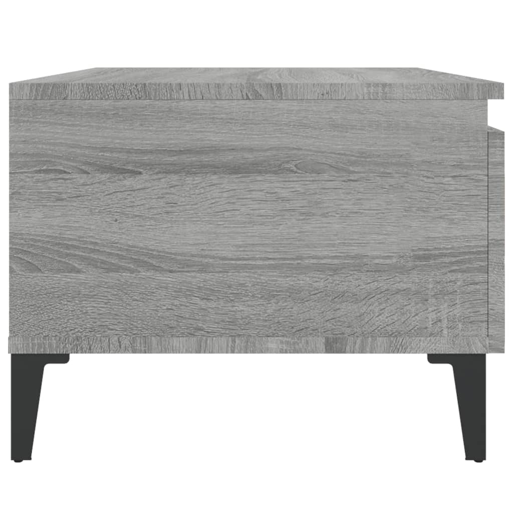 Ernennen von Tabellen 2 PCs Sonoma Gray 50x46x35 cm Holz Engineering