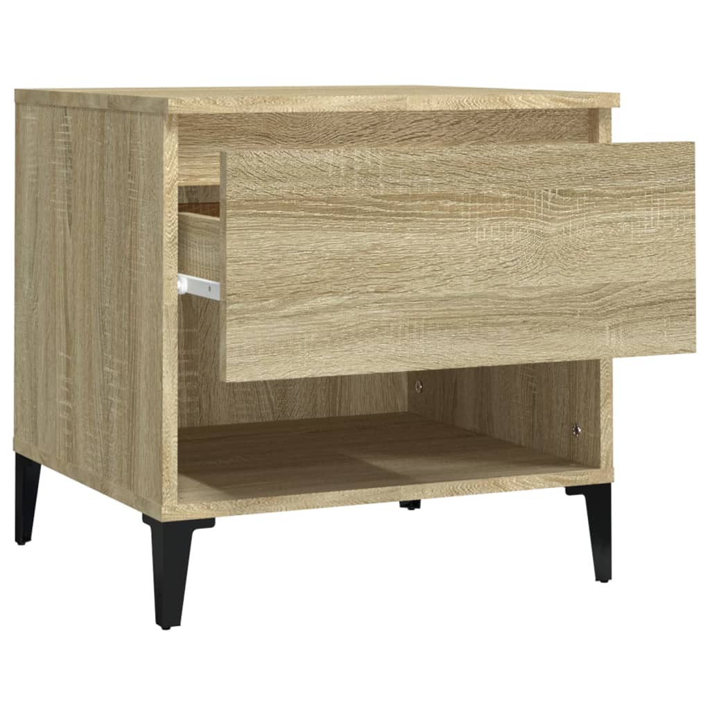 Sonoma oak table 50x46x50 cm engineering wood
