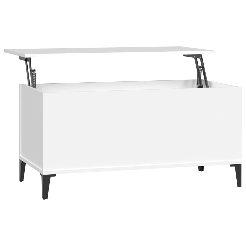Tavolino Bianco 90x44,5x45 cm MDF