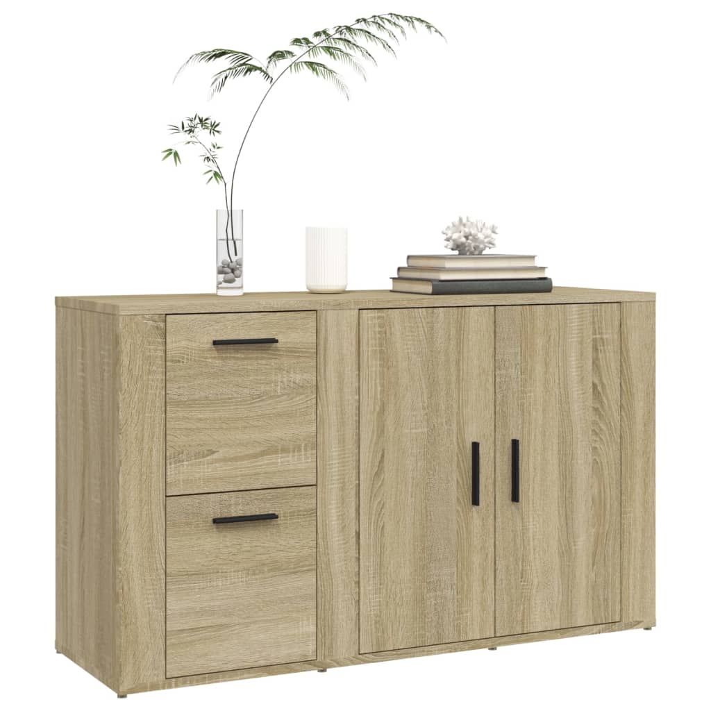 Sonoma Oak Buffet 100x333x59.5 cm Ingenieurholz Holz