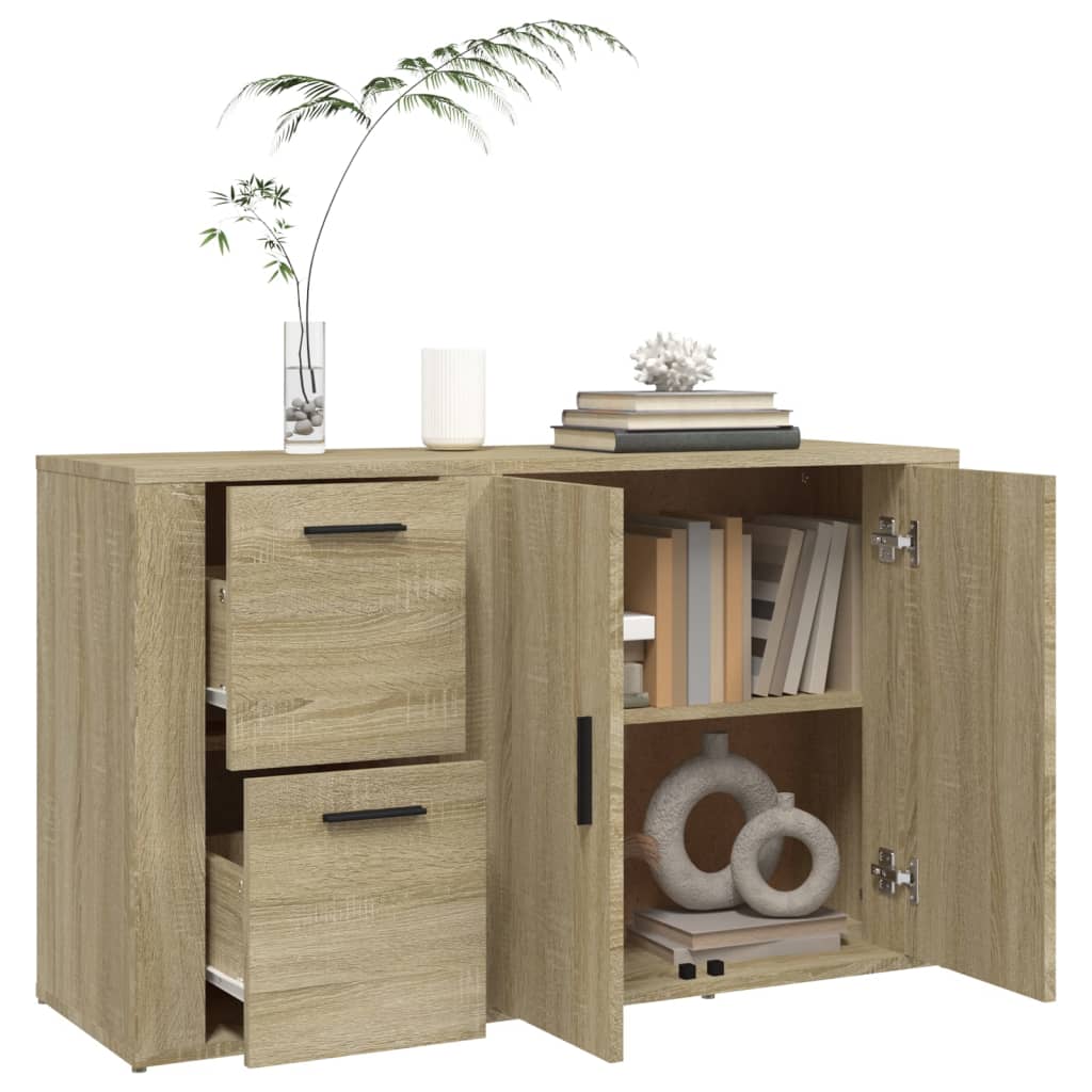 Buffet Chêne sonoma 100x33x59,5 cm Bois d'ingénierie