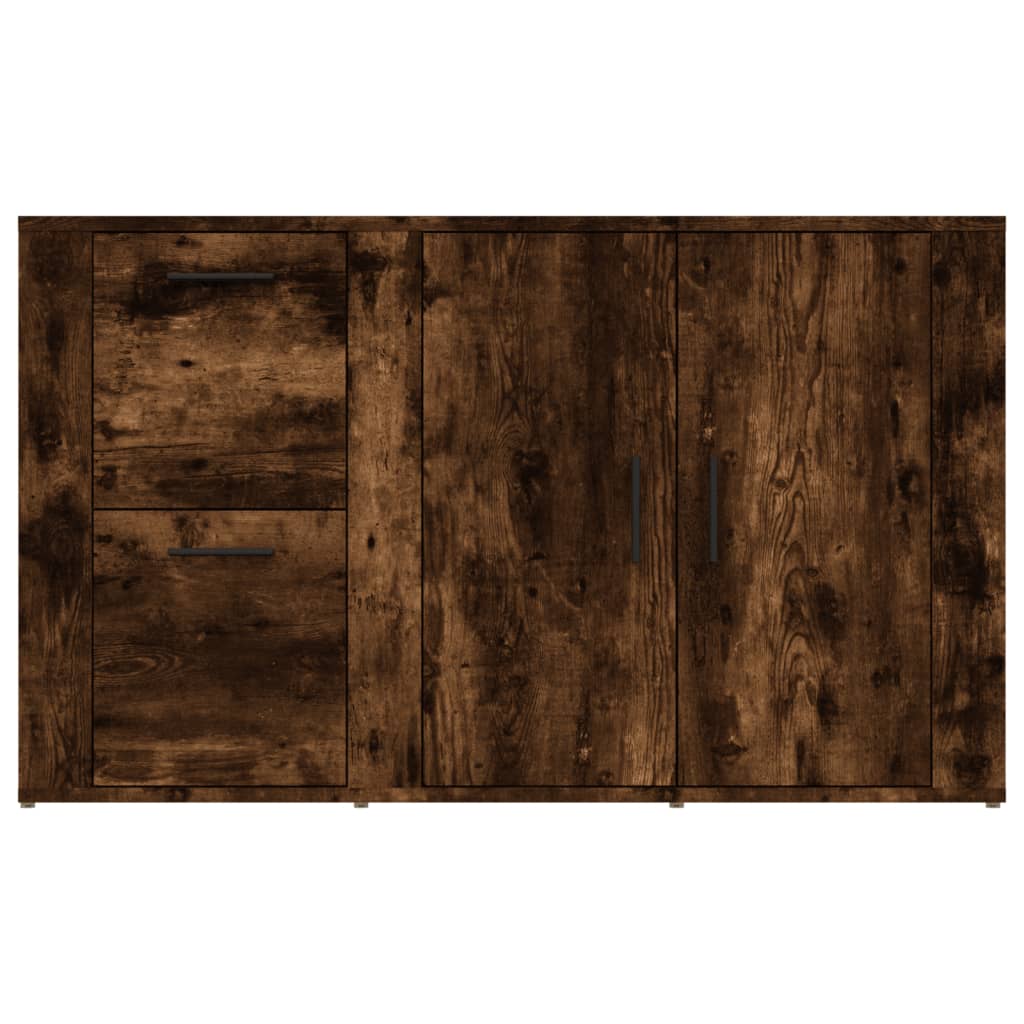 Smoked oak buffet 100x333x59.5 cm engineering wood