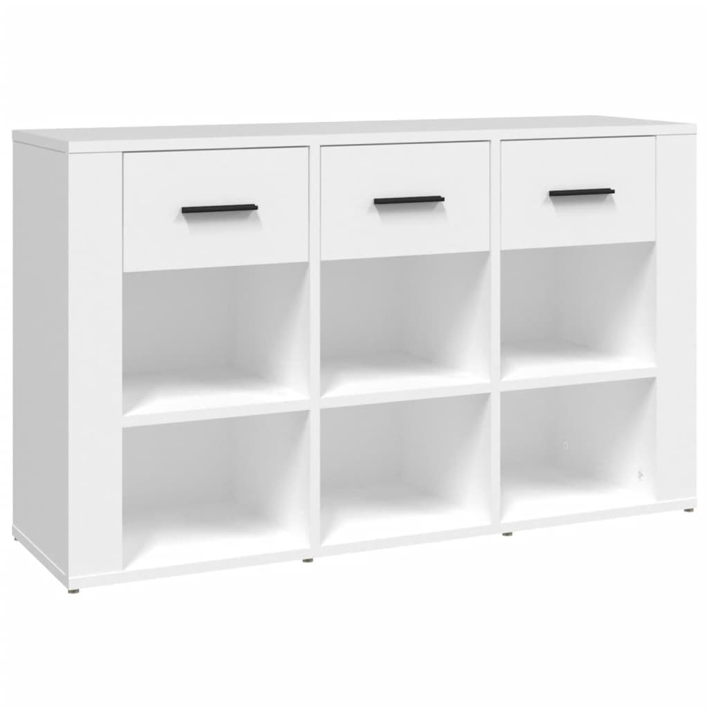 White buffet 100x30x59.5 cm Engineering wood