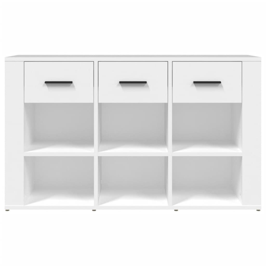 White buffet 100x30x59.5 cm Engineering wood