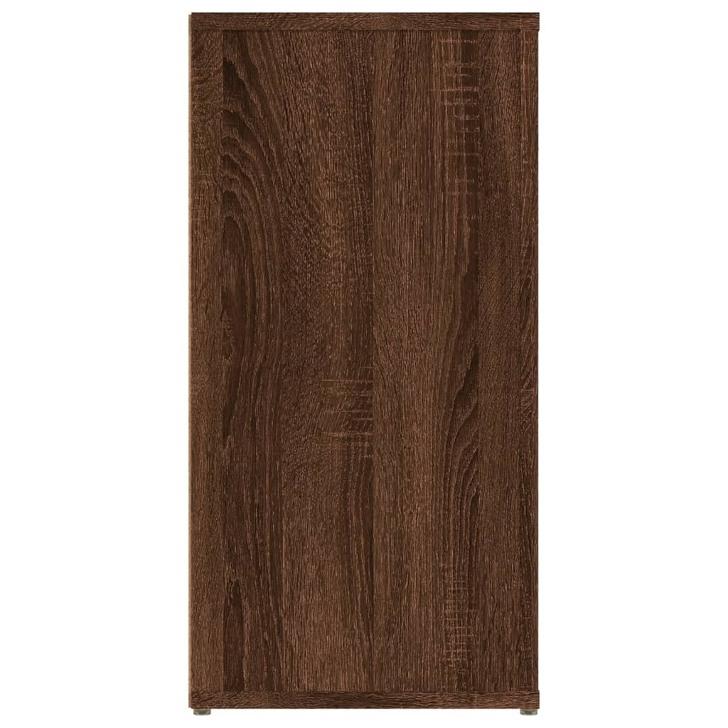 Buffet brown oak 100x30x59.5 cm engineering wood