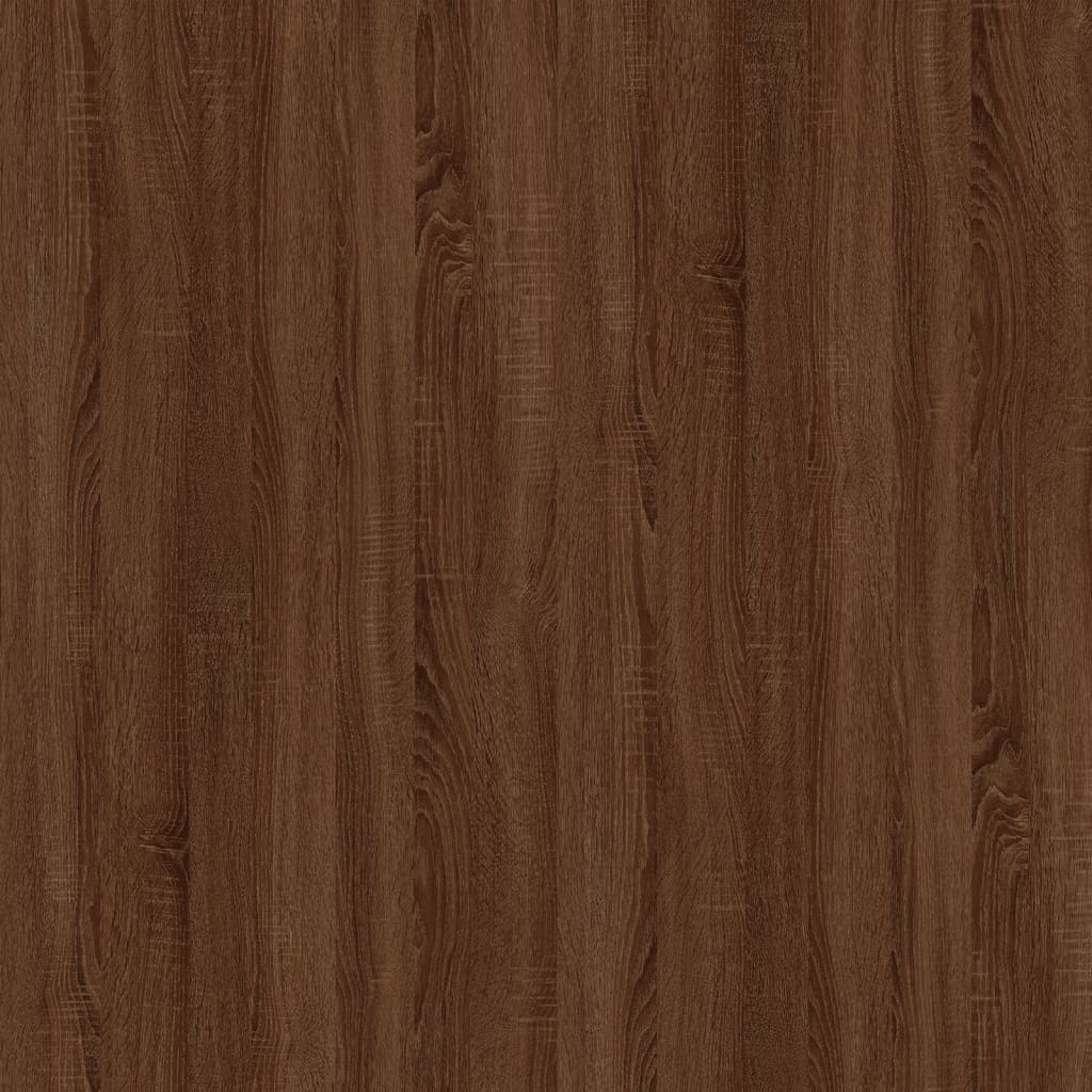Buffet brown oak 100x30x59.5 cm engineering wood