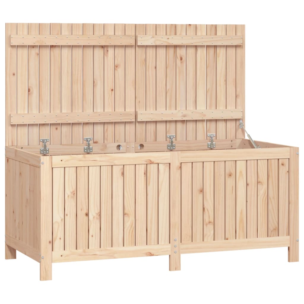 Gartenspeicherbox 147x68x64 cm Festkiefer Holz