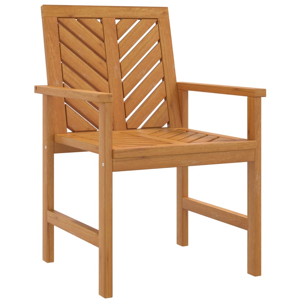 Solid acacia wooden garden furniture set