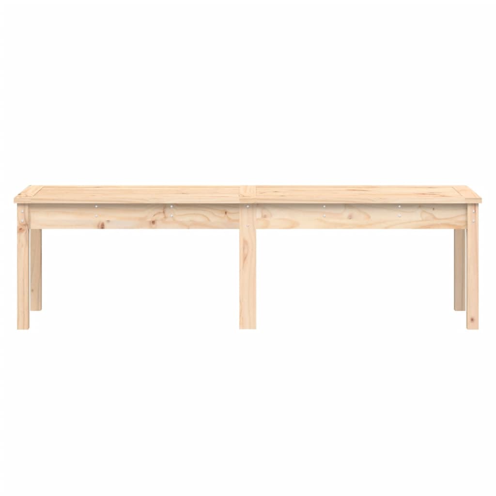 2 -seater garden bench 159.5x4445 cm Solid pine wood