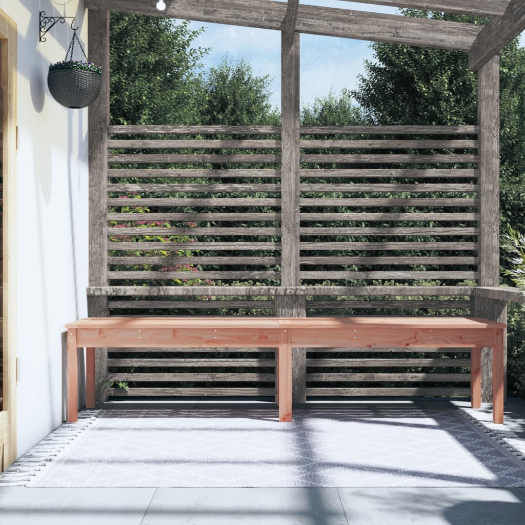 2 -seater garden bench 203.5x4445 cm Solid wood of Douglas