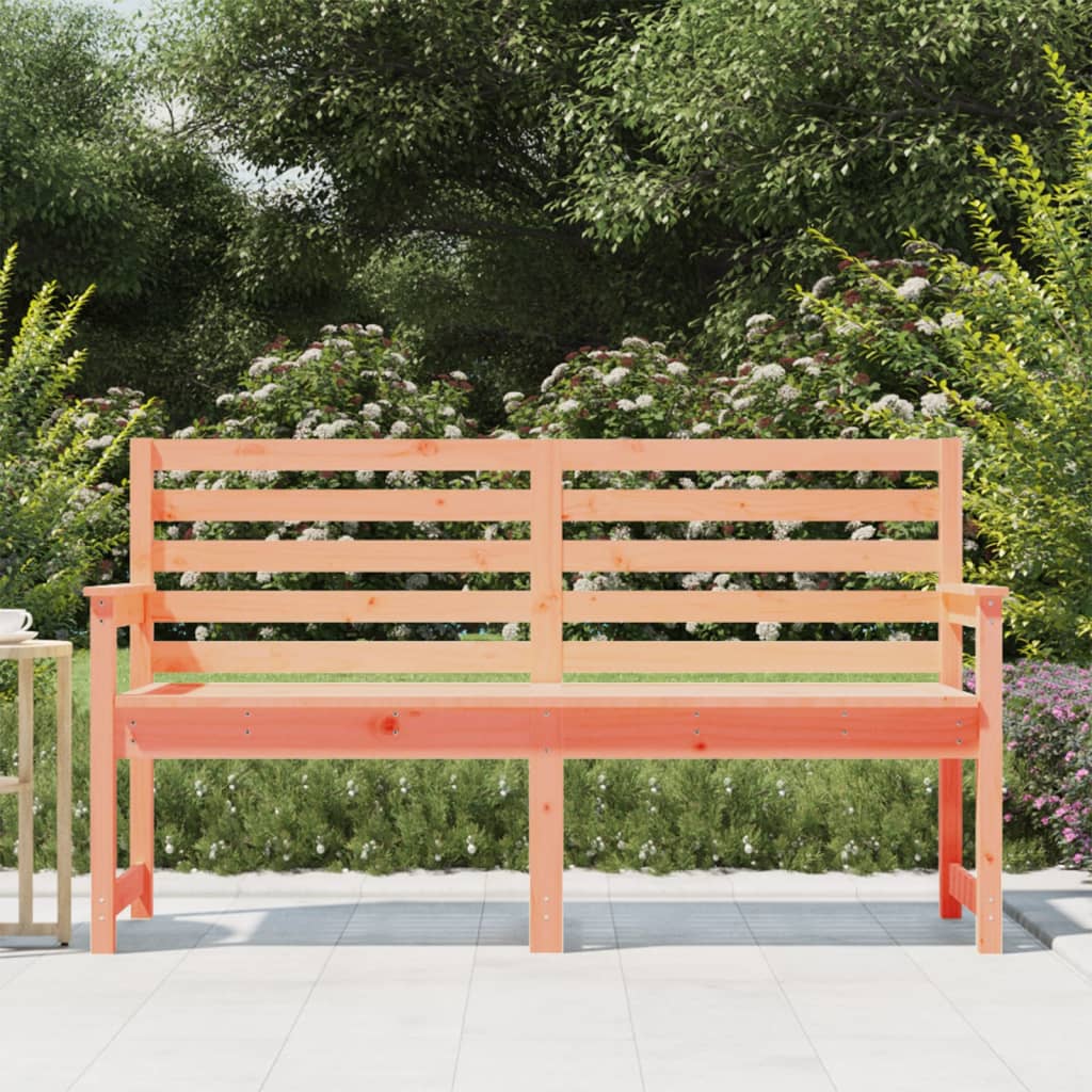 Garden bench 159.5x48x91.5 cm Solid wood of Douglas