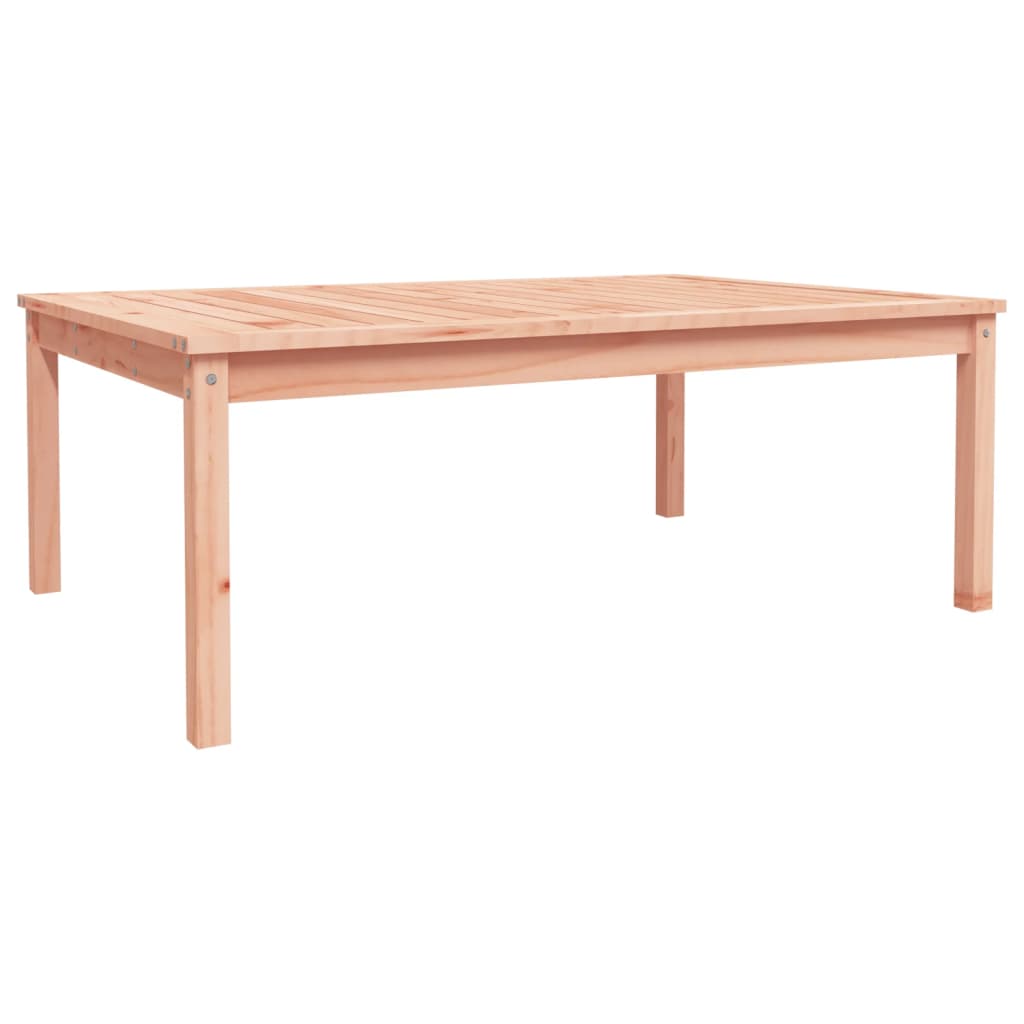 Garden table 121x82.5x45 cm Solid wood of Douglas