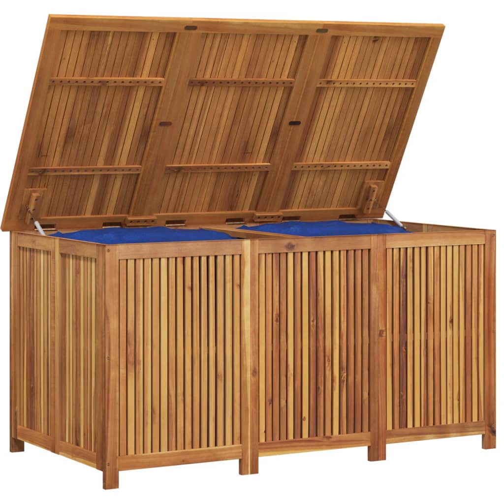 Garden storage box 150x80x75 cm Acacia solid wood