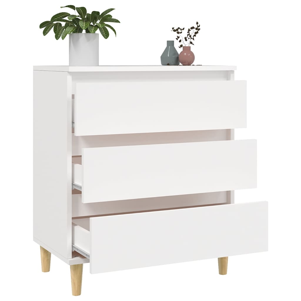 Credenza bianca 60x35x70 cm MDF