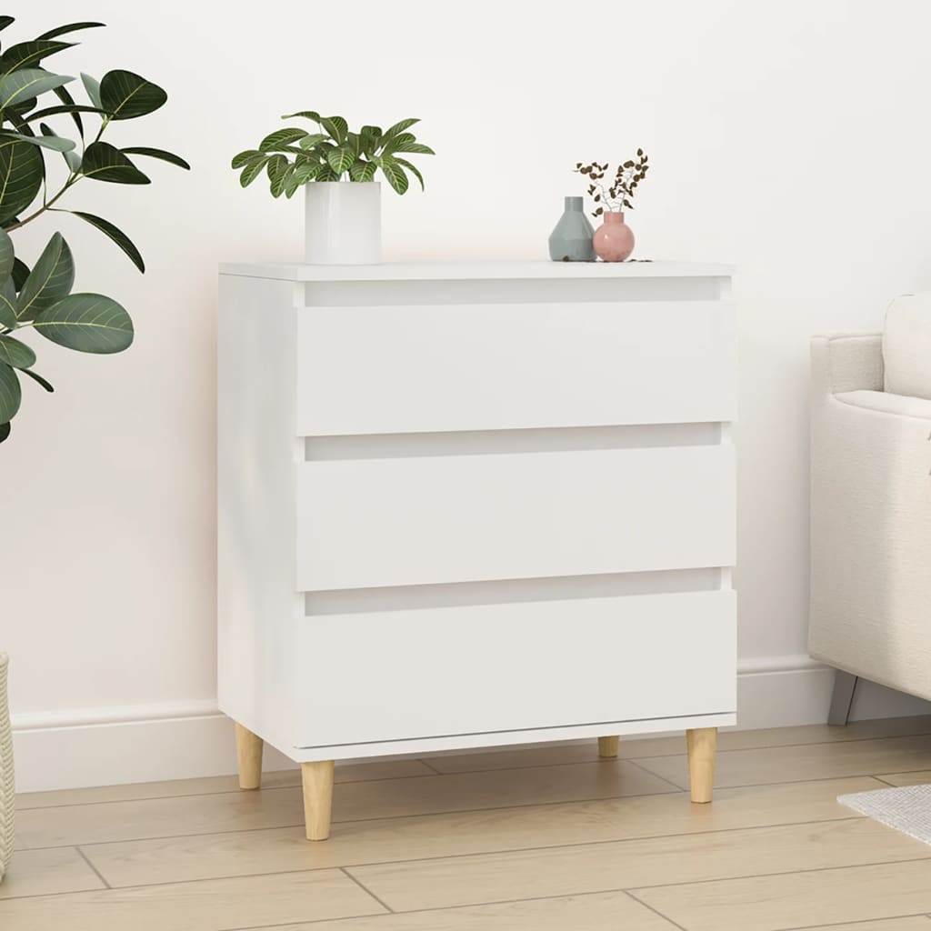 Credenza bianca 60x35x70 cm MDF