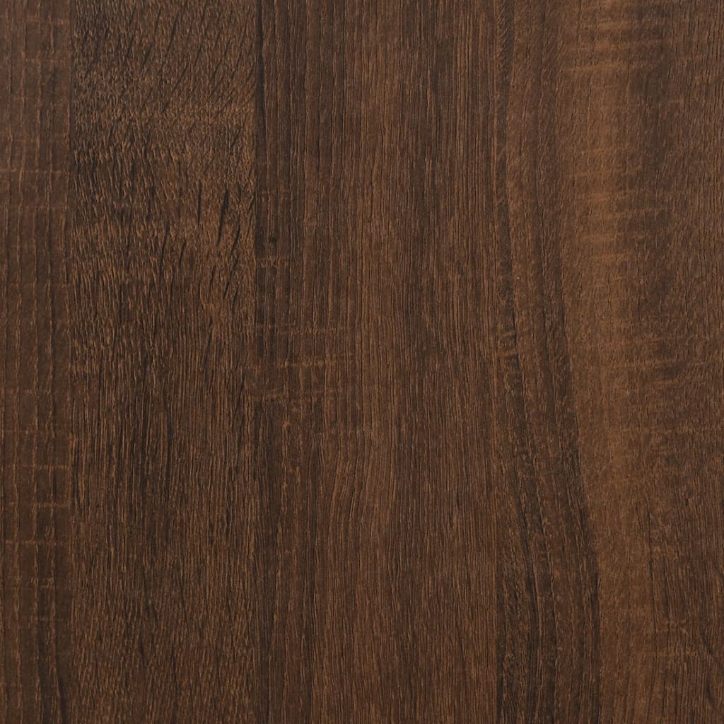 Brown oak buffet 60x35x70 cm engineering wood