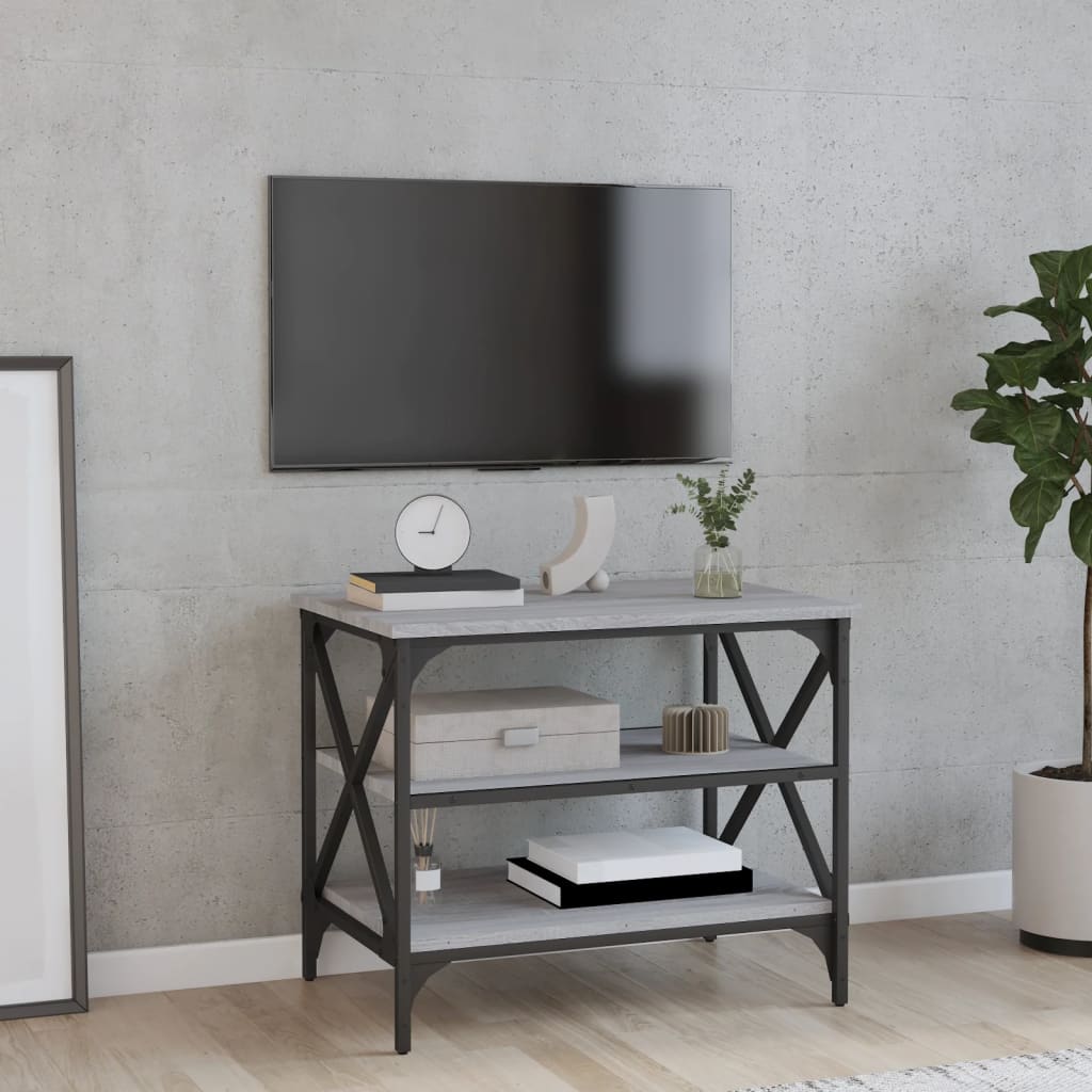 Mobile TV Sonoma grigio 60x40x50 cm MDF