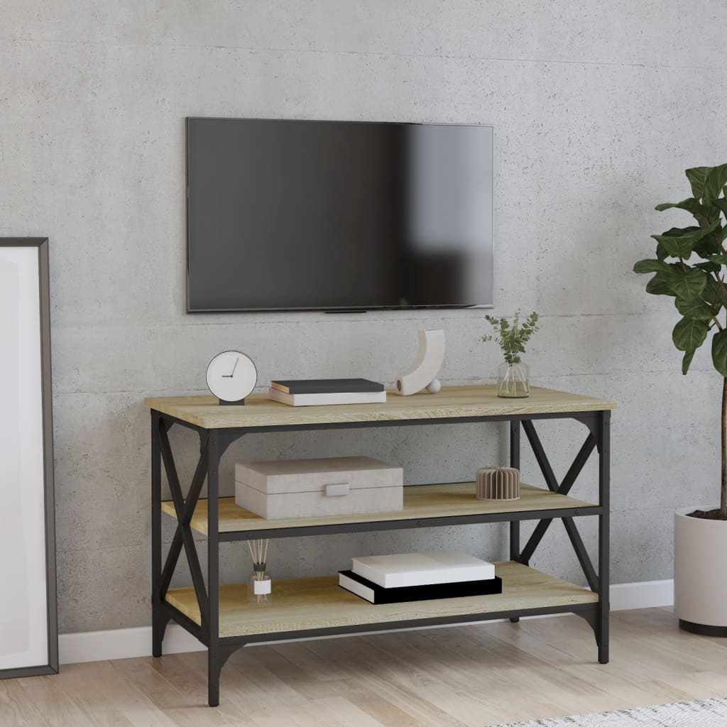 Sonoma Oak TV mobili 80x40x50 cm ingegneristica legna