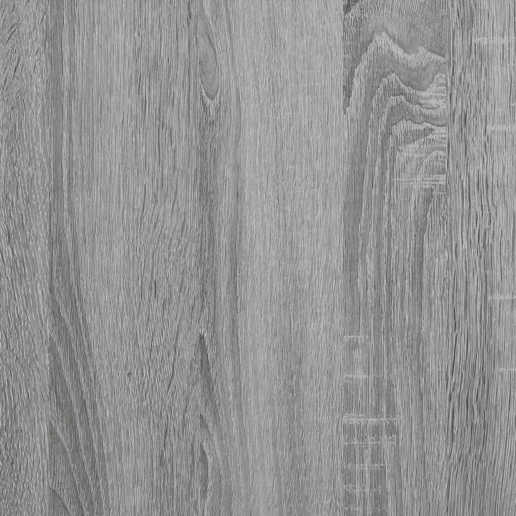 Table d'appoint Sonoma gris 35x30x60 cm Bois d'ingénierie