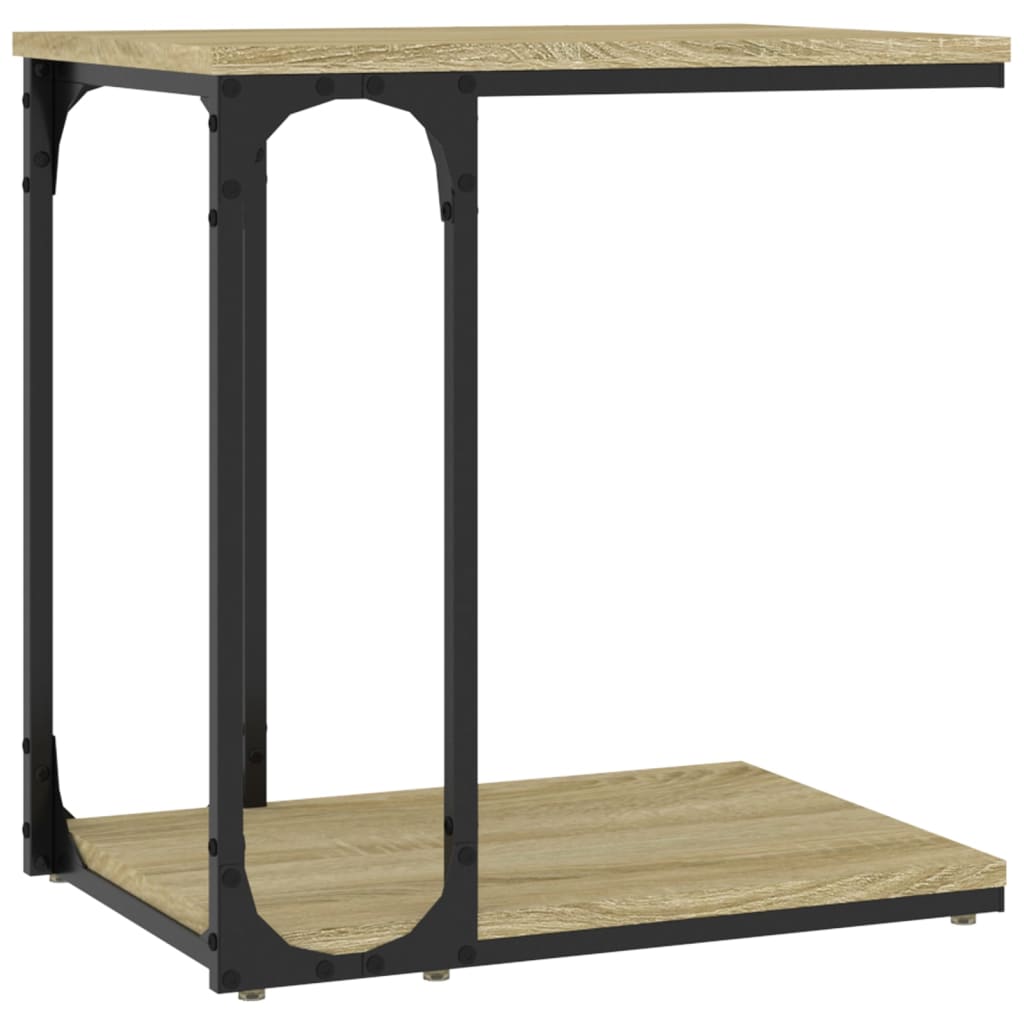 Sonoma oak side table 50x35x52 cm Engineering wood