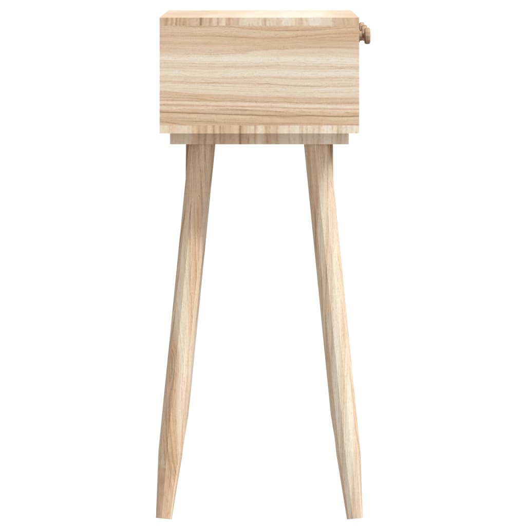 Table console avec tiroirs 105x30x75 cm bois d'ingénierie