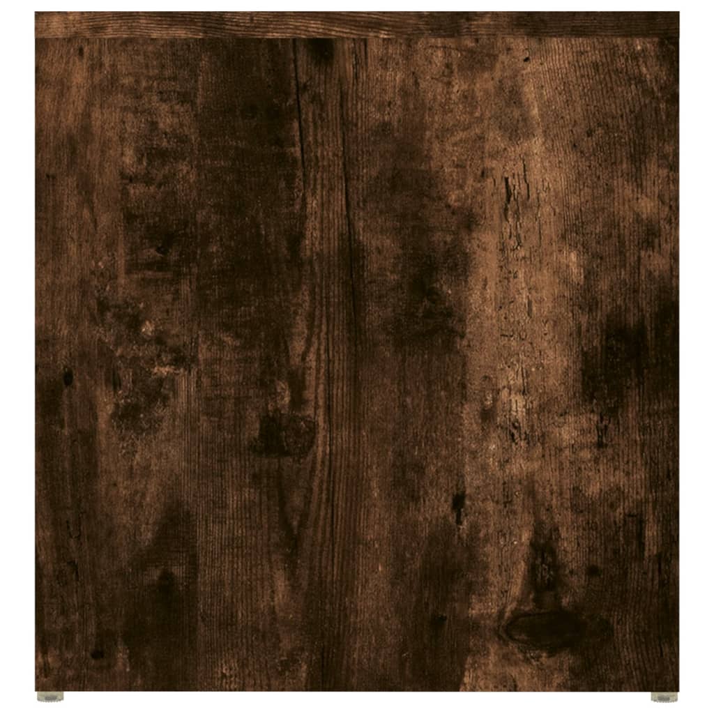 Raucher -Eichen -Seiten Tabelle 59x36x38 cm Engineering Holz