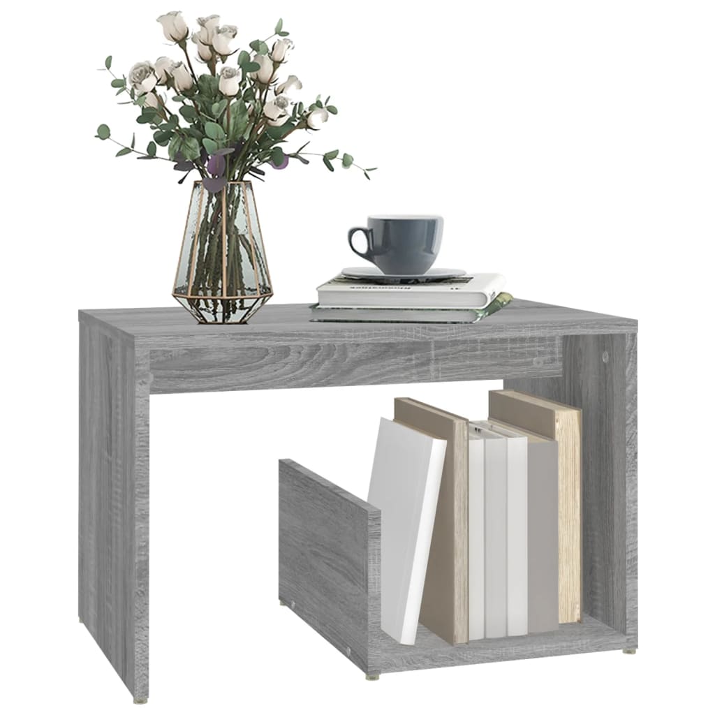 Sonoma Gray Sonoma Appoint table 59x36x38 cm Engineering wood
