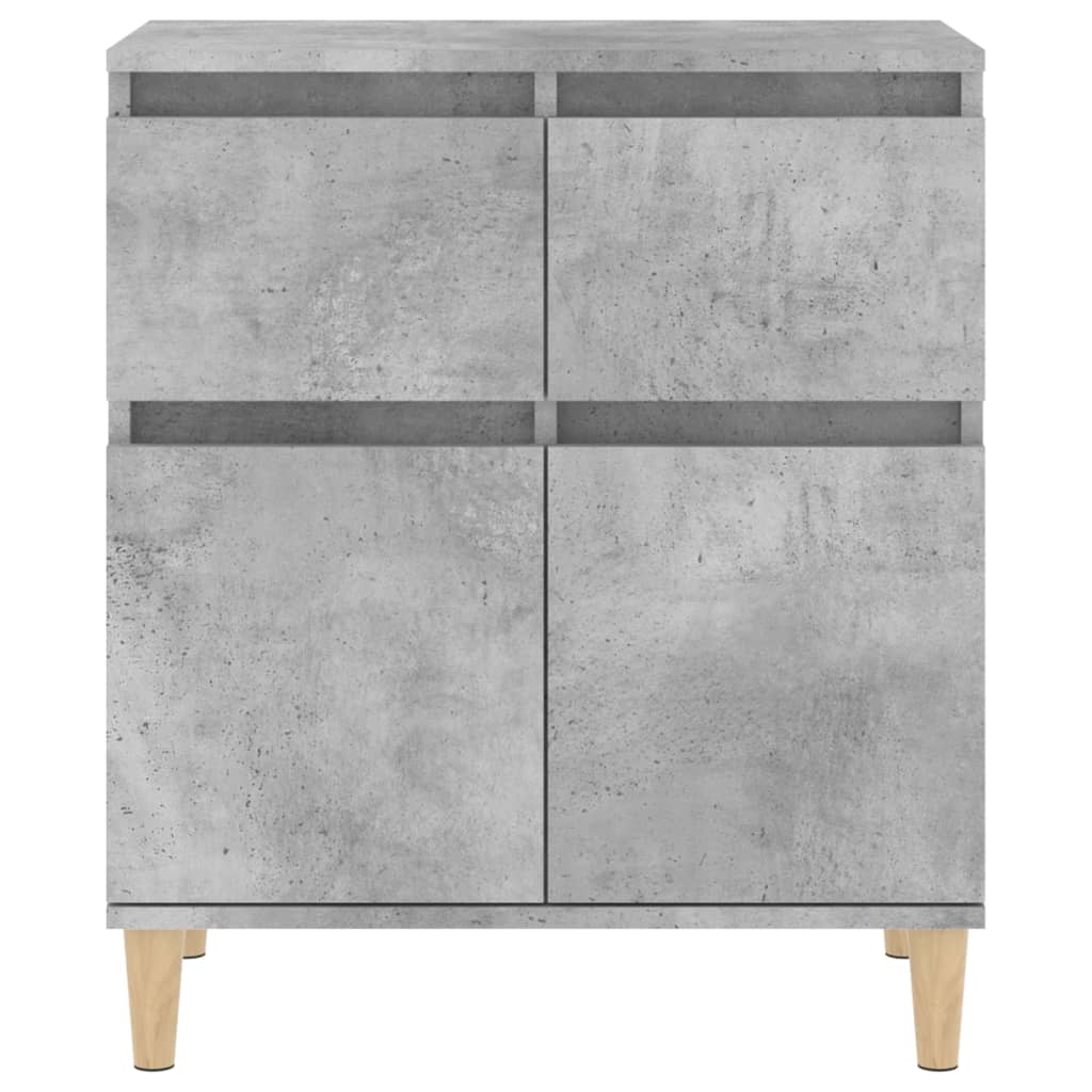 Credenza Grigio cemento 60x35x70 cm MDF