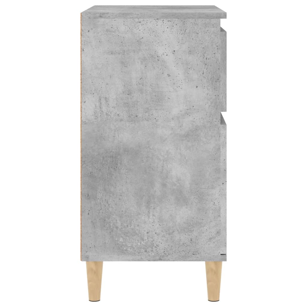 Credenza Grigio cemento 60x35x70 cm MDF