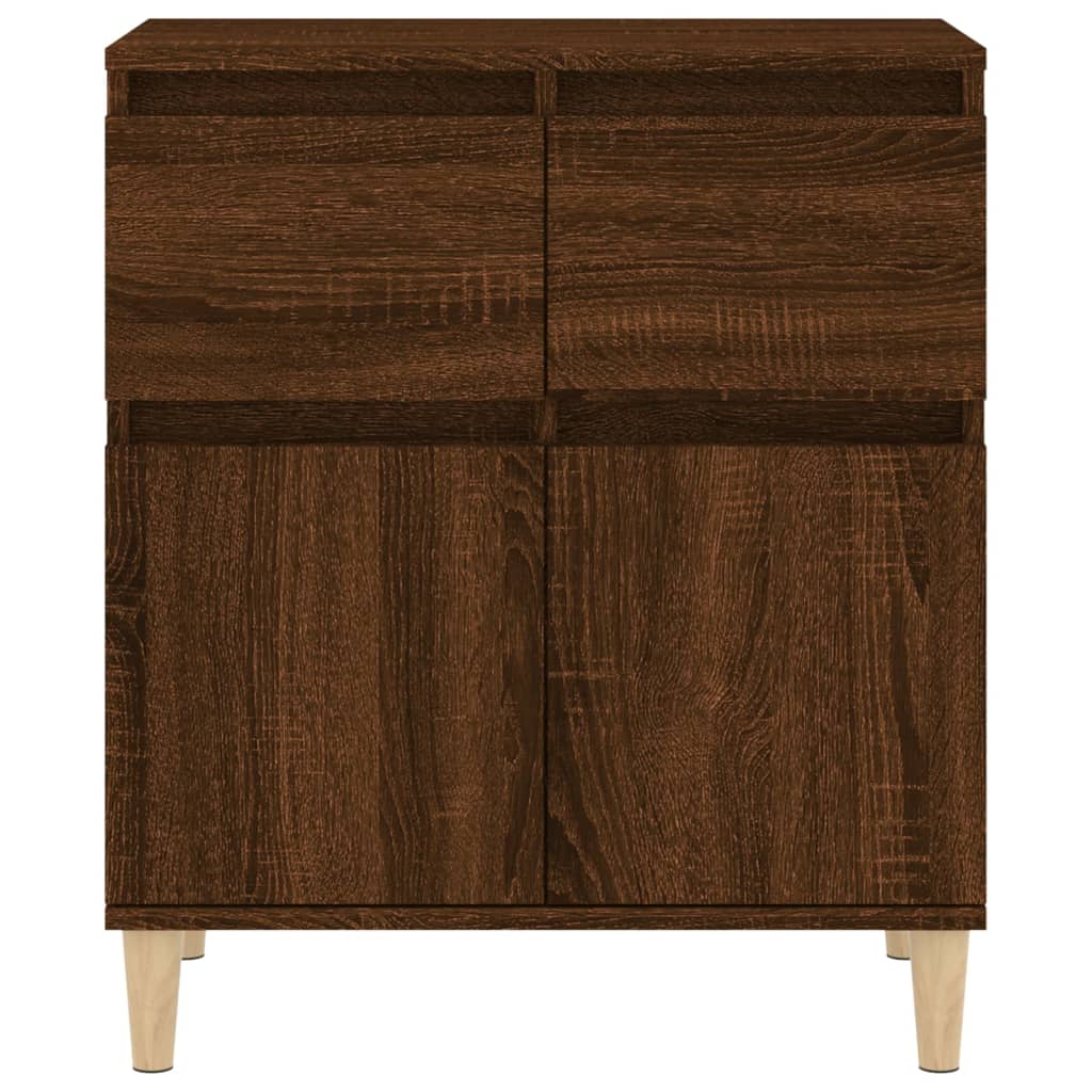 Brown oak buffet 60x35x70 cm engineering wood