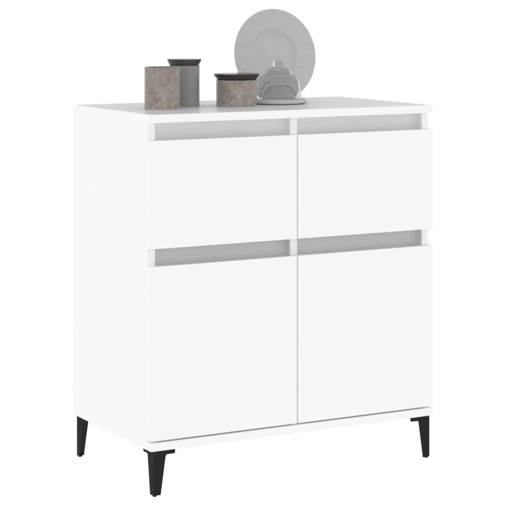 Credenza bianca 60x35x70 cm MDF