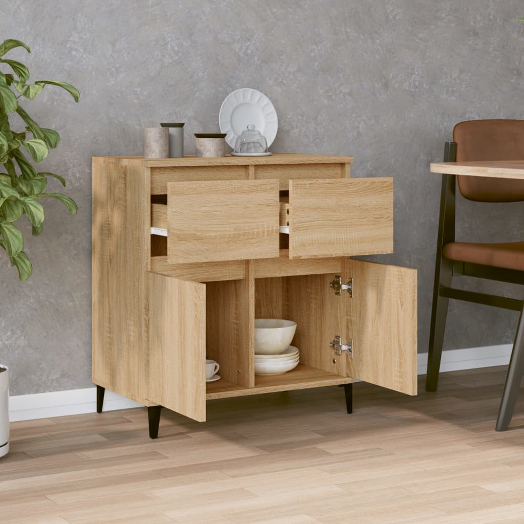 Buffet Chêne sonoma 60x35x70 cm Bois d'ingénierie