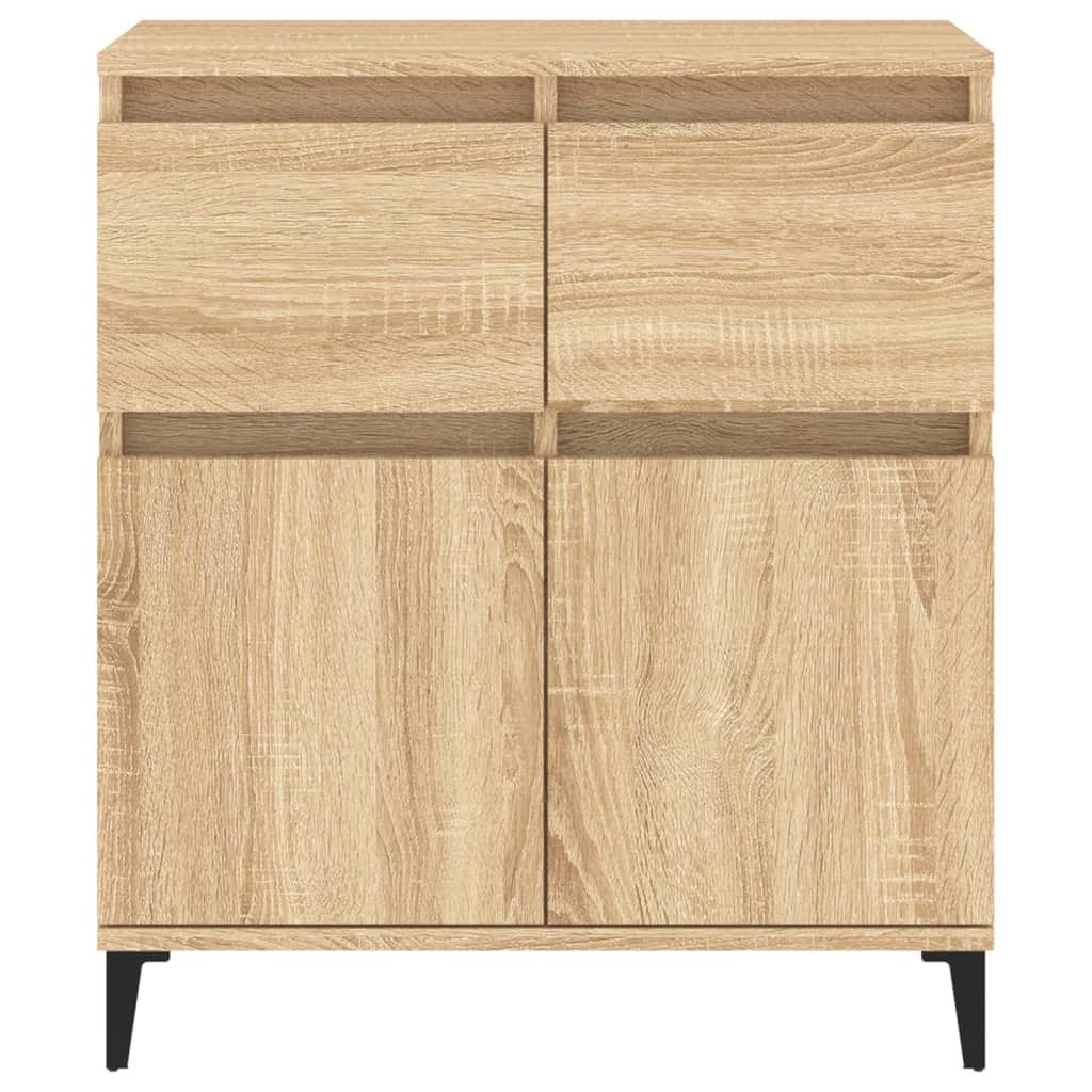 Credenza rovere Sonoma 60x35x70 cm MDF