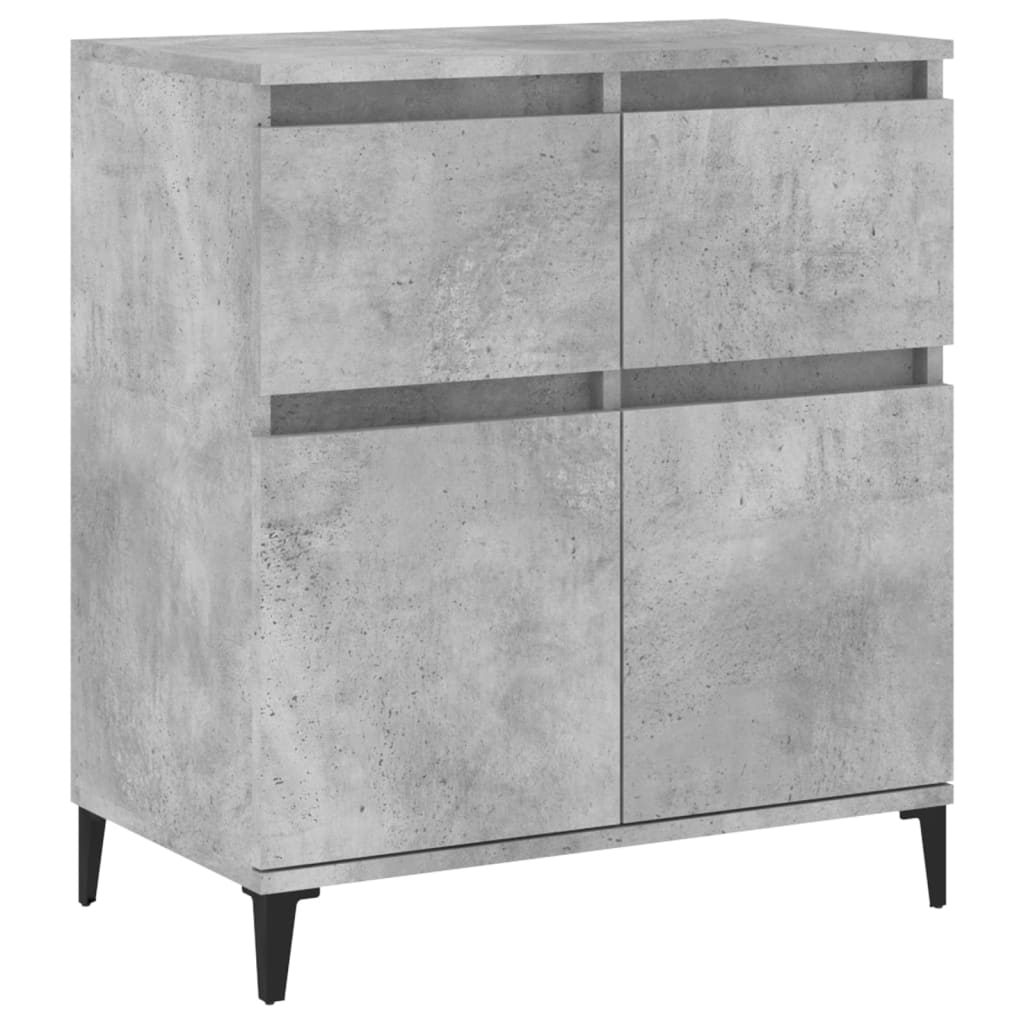 Credenza Grigio cemento 60x35x70 cm MDF