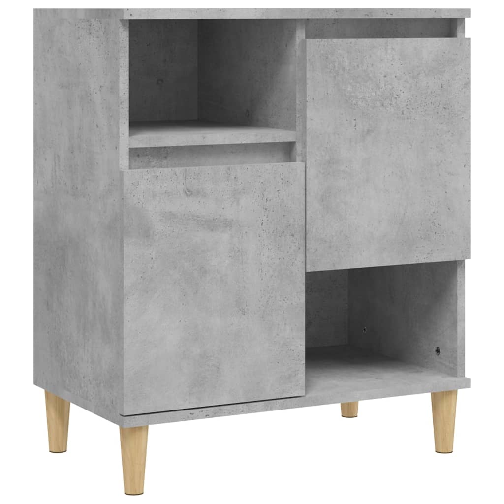 Credenza Grigio cemento 60x35x70 cm MDF