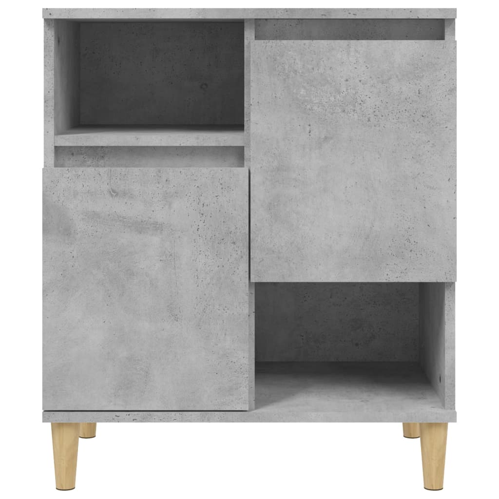 Credenza Grigio cemento 60x35x70 cm MDF