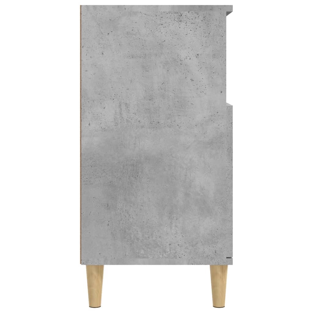 Credenza Grigio cemento 60x35x70 cm MDF